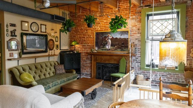 Transforming a Fireplace into a Charming Chalkboard Display