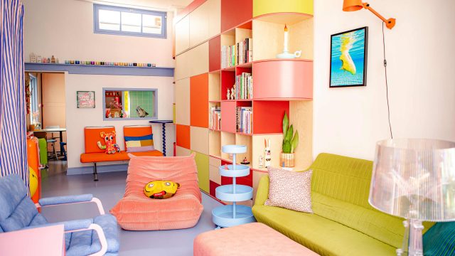 From Butcher Shop to Vibrant Home: A Colorful Transformation