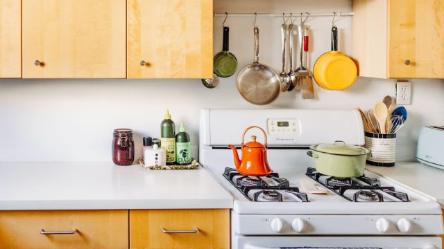 Transform Your Kitchen Aesthetics with a Simple Curtain Rod Hack