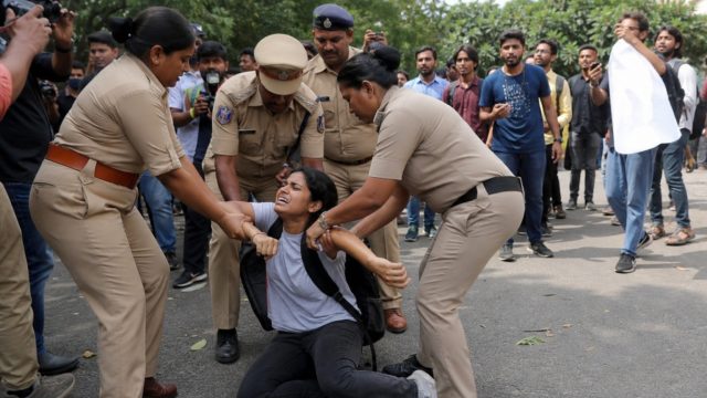 Police Action Against Students Sparks Outrage in Hyderabad