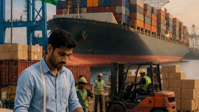 India's Rise in Global Apparel Amid China's Declining Market Share