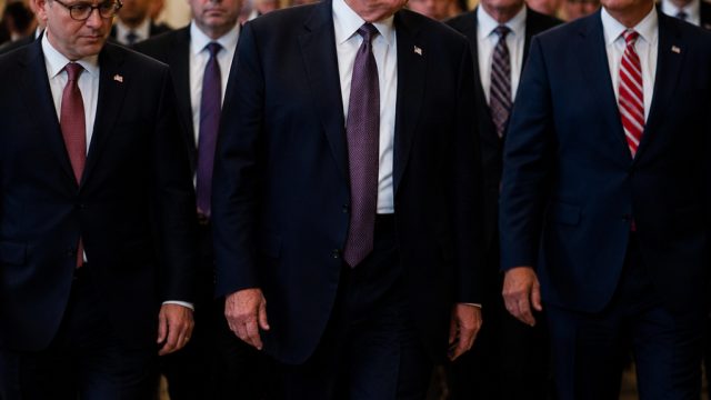 Trump's Capitol Visit: Shifting GOP Priorities Amidst Tensions
