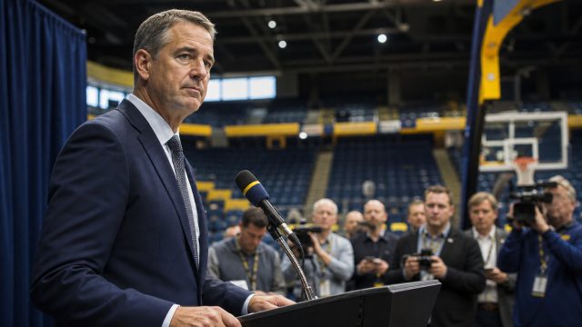 Michigan's Basketball Shift: Warde Manuel Responds to Dusty May's Exit